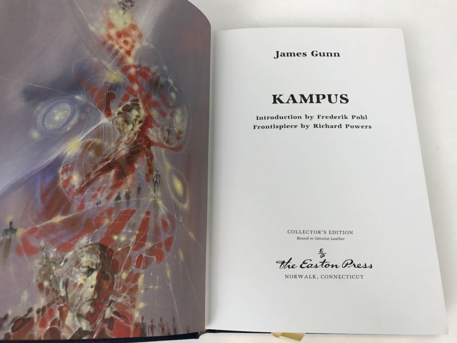 Easton Press Hardcover Book KAMPUS By James Gunn [Photo 6]