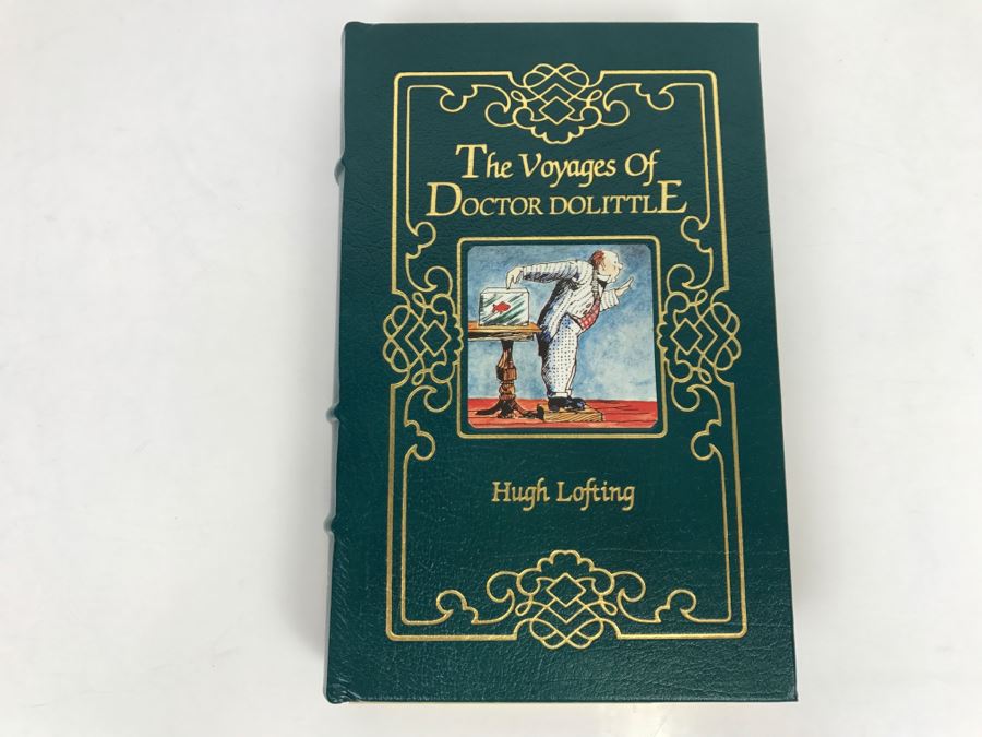 Easton Press Hardcover Book The Voyages Of Doctor Dolittle By Hugh Lofting [Photo 1]