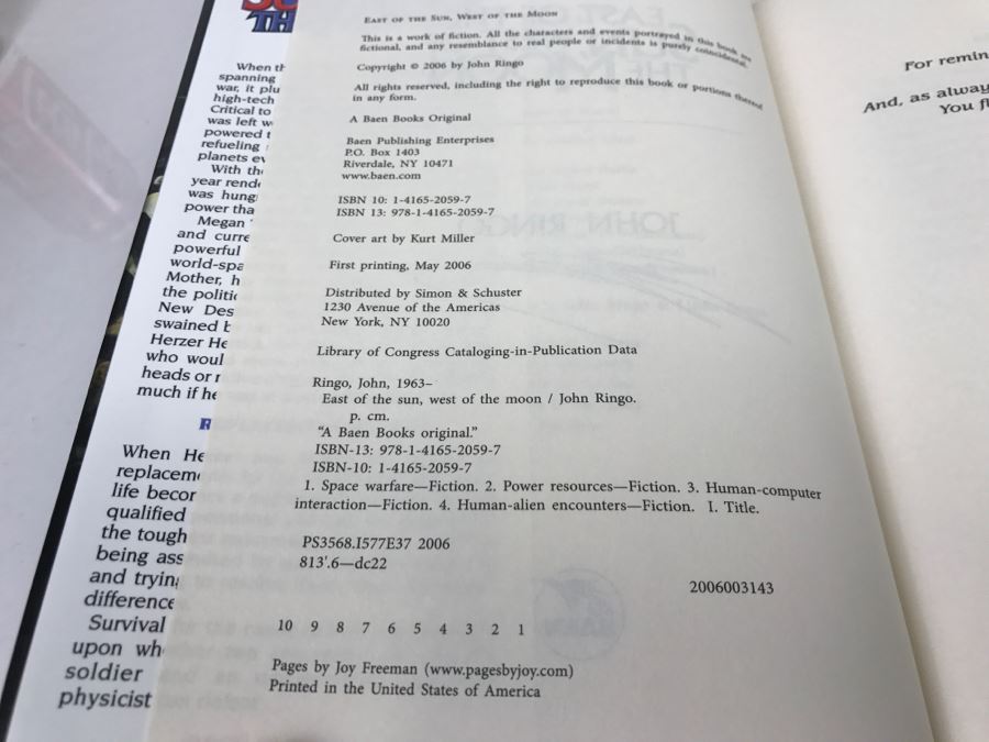 Set Of (4) Signed John Ringo Books [Photo 18]
