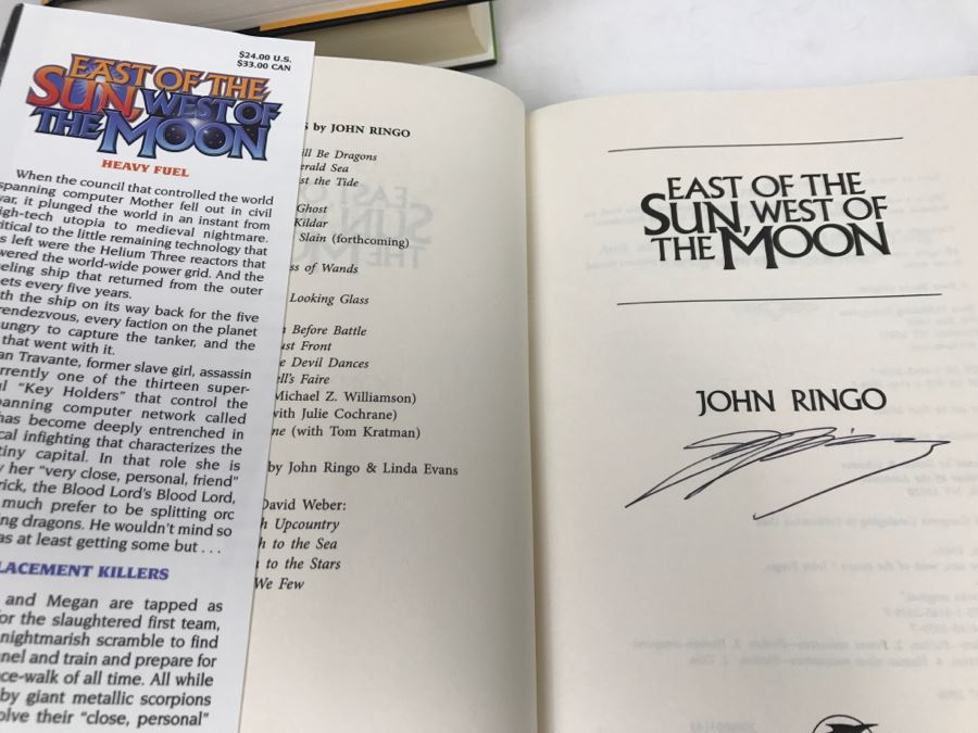 Set Of (4) Signed John Ringo Books [Photo 15]