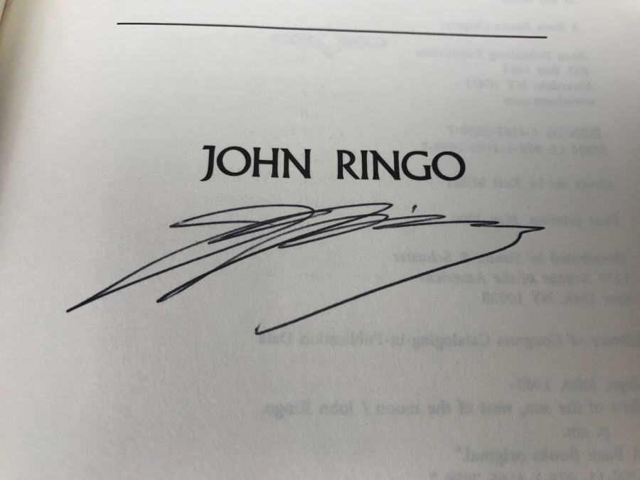 Set Of (4) Signed John Ringo Books [Photo 17]