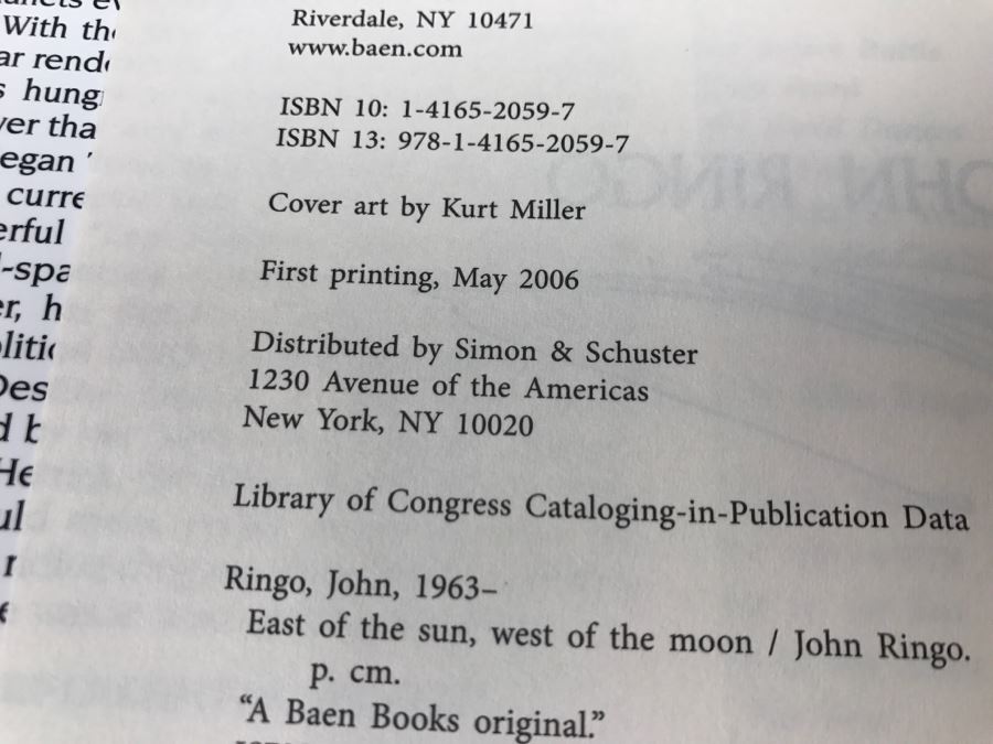 Set Of (4) Signed John Ringo Books [Photo 19]