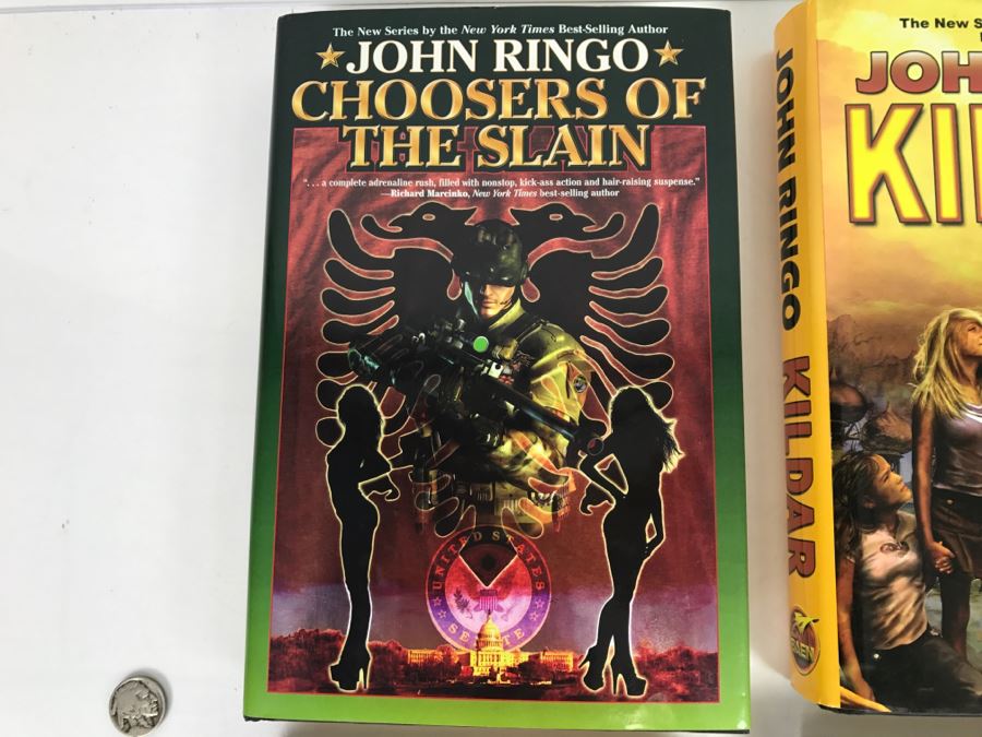 Set Of (4) Signed John Ringo Books [Photo 3]