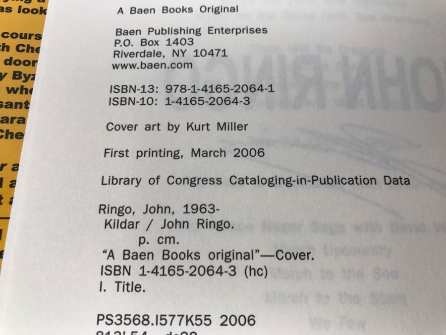 Set Of (4) Signed John Ringo Books [Photo 14]