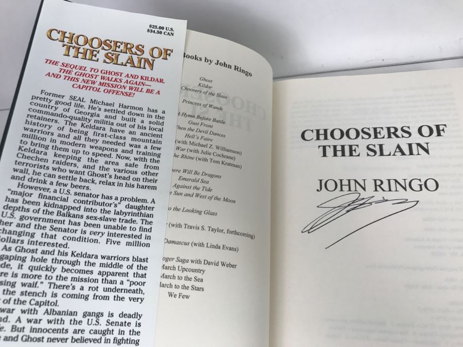 Set Of (4) Signed John Ringo Books [Photo 7]