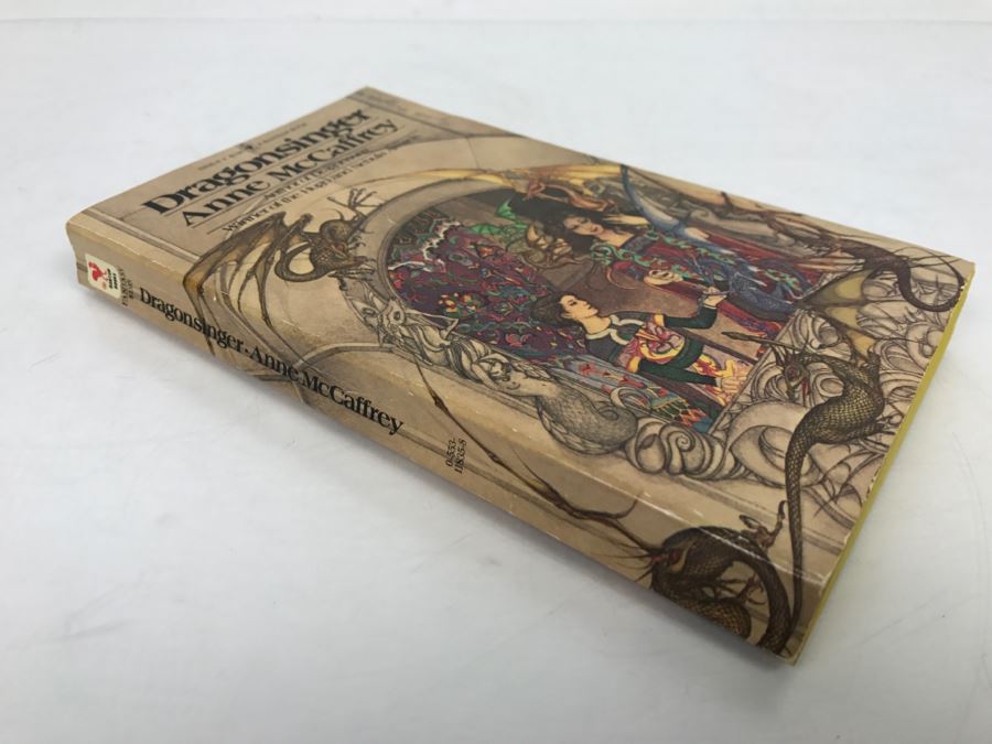 (3) Signed Anne McCaffrey Paperback Books: Dragondrums, Dragonsong And Dragonsinger [Photo 16]