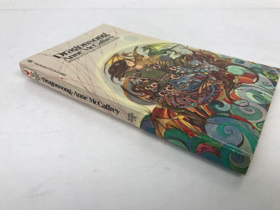 (3) Signed Anne McCaffrey Paperback Books: Dragondrums, Dragonsong And Dragonsinger [Photo 11]