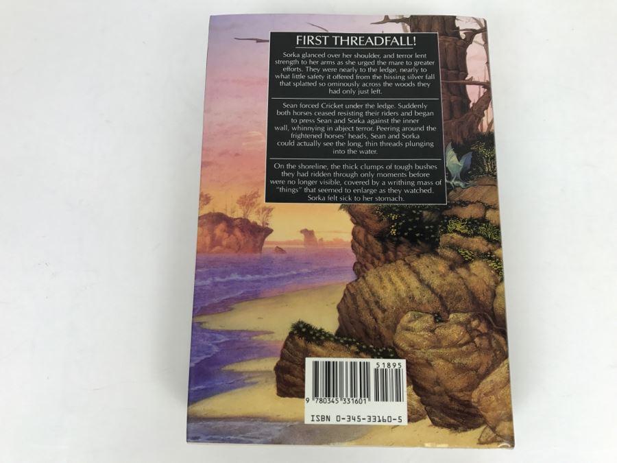 Signed First Edition Hardcover Book Dragonsdawn By Anne McCaffrey [Photo 4]