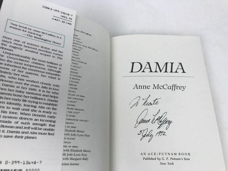 Damia by Anne McCaffrey