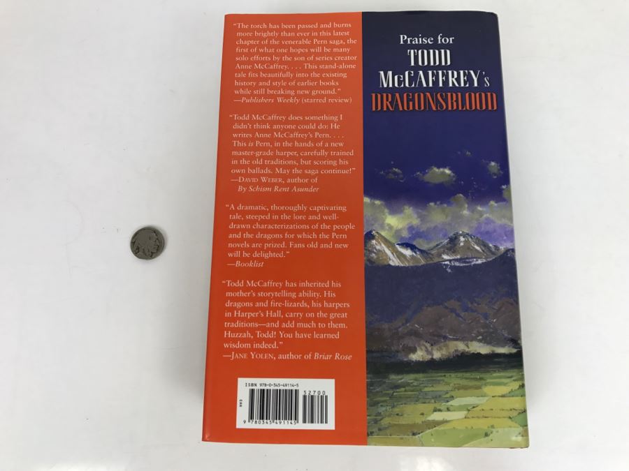 Signed First Edition Hardcover Book Dragonheart By Anne McCaffrey [Photo 4]