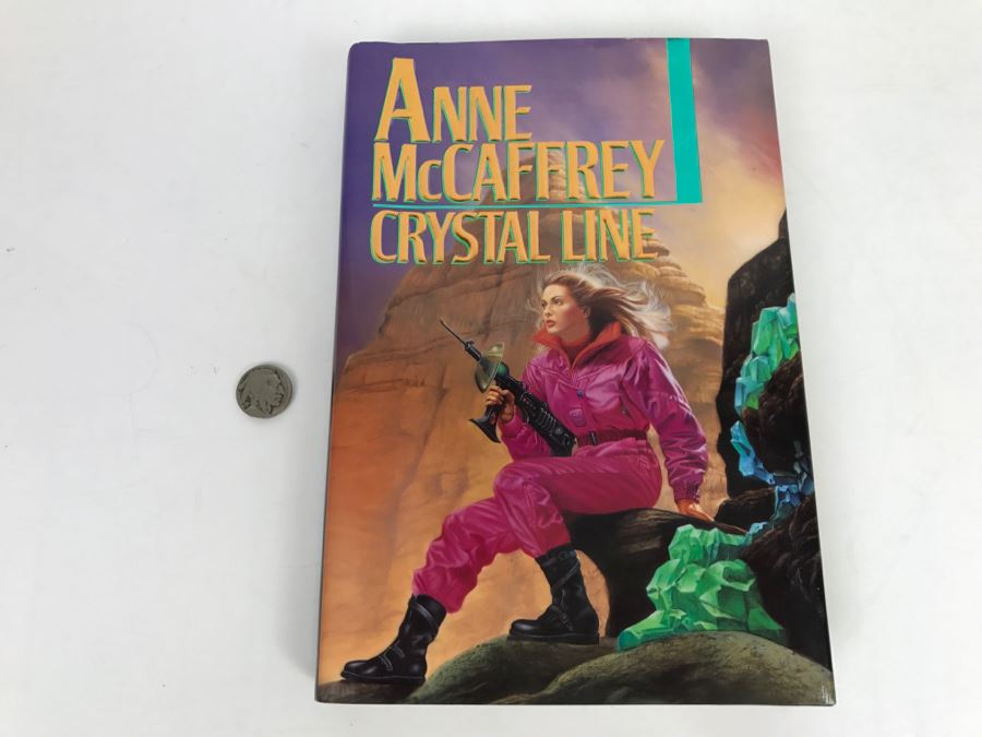 First Edition Hardcover Book Crystal Line By Anne McCaffrey [Photo 1]