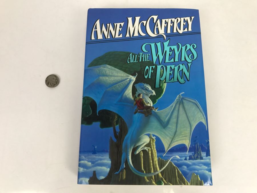 First Edition Signed Hardcover Book All The Weyrs Of Pern By Anne McCaffrey [Photo 2]
