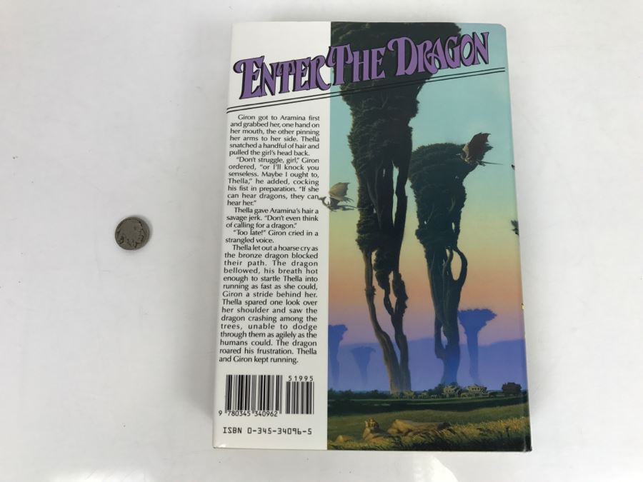 First Edition Signed Hardcover Book The Renegades Of Pern By Anne McCaffrey [Photo 4]