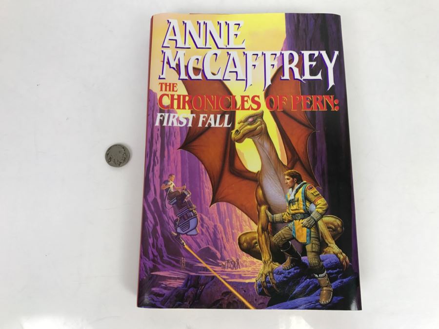First Edition Hardcover Book 'The Chronicles Of Pern' By Anne McCaffrey [Photo 1]