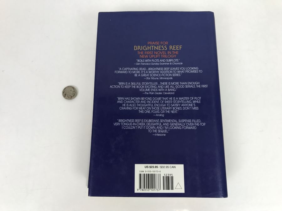 Signed First Edition Book 'Infinity's Shore' By David Brin [Photo 4]