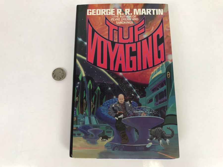 Signed First Printing Hardcover Book 'Tuf Voyaging' By George R. R. Martin [Photo 2]