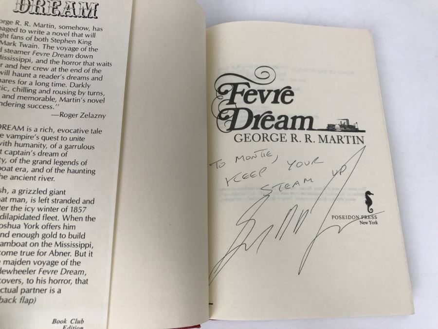 fevre dream hardcover