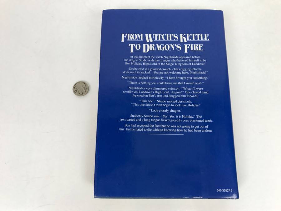 Signed First Edition Hardcover Book 'The Black Unicorn' By Terry Brooks [Photo 4]