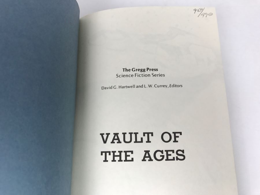 Signed 1979 First Printing Hardcover Book 'Vault Of The Ages' By Poul Anderson [Photo 7]