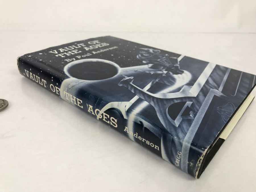Signed 1979 First Printing Hardcover Book 'Vault Of The Ages' By Poul Anderson [Photo 3]