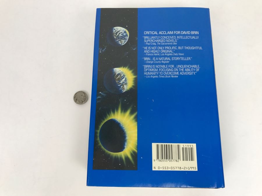 Signed First Edition Hardcover Book 'Earth' By David Brin [Photo 4]