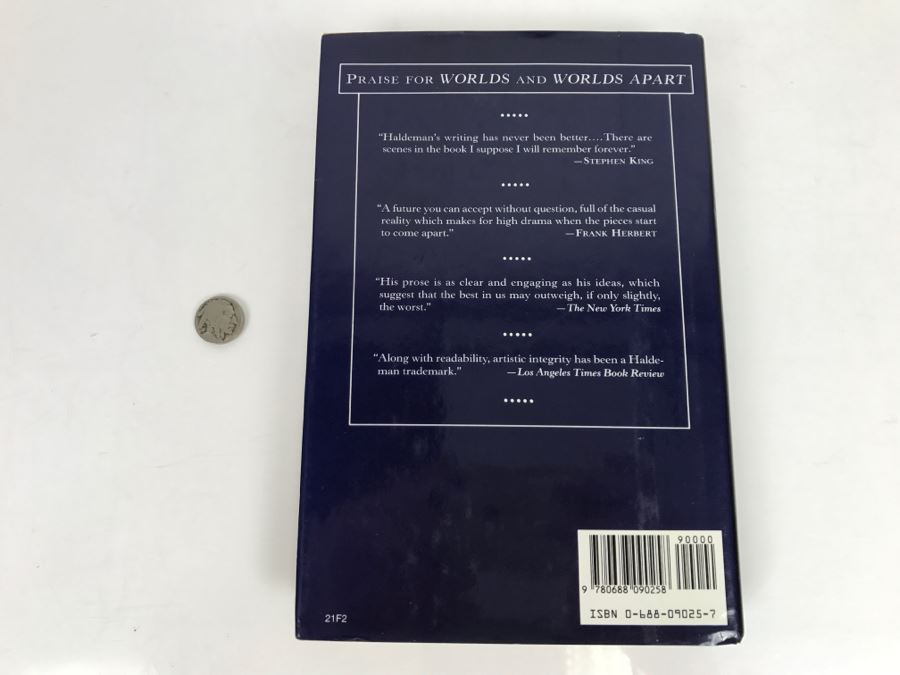 Signed First Edition Hardcover Book 'World's Enough And Time The Conclusion Of The Worlds Trilogy' By Joe Haldeman [Photo 4]