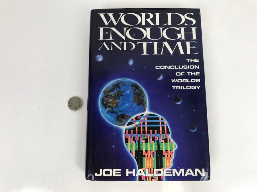Signed First Edition Hardcover Book 'World's Enough And Time The Conclusion Of The Worlds Trilogy' By Joe Haldeman [Photo 2]
