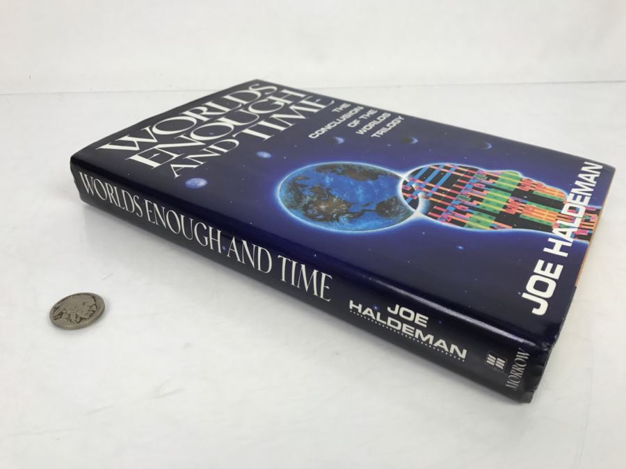 Signed First Edition Hardcover Book 'World's Enough And Time The Conclusion Of The Worlds Trilogy' By Joe Haldeman [Photo 3]