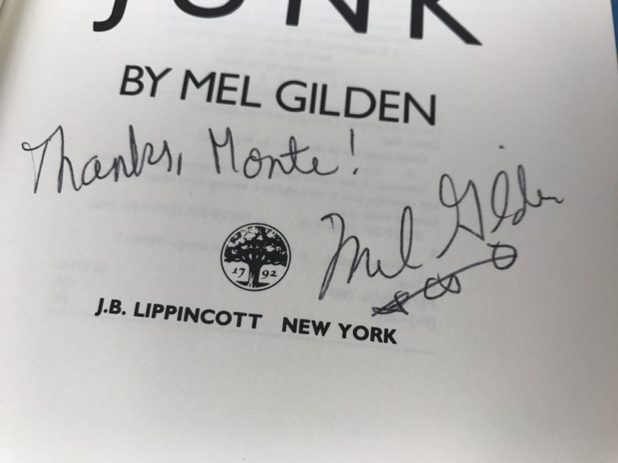 Signed First Edition Hardcover Book 'Outer Space And All That Junk' By Mel Gilden [Photo 9]