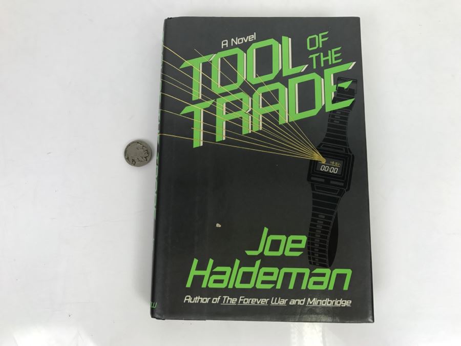 Signed First Edition Hardcover Book 'Tool Of The Trade' By Joe Haldeman [Photo 2]