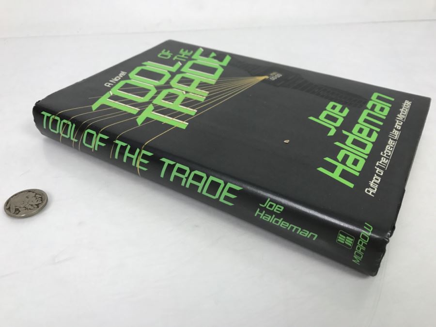 Signed First Edition Hardcover Book 'Tool Of The Trade' By Joe Haldeman [Photo 3]