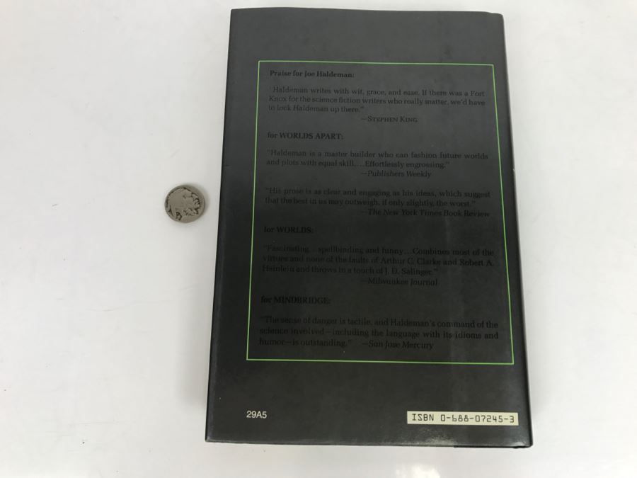 Signed First Edition Hardcover Book 'Tool Of The Trade' By Joe Haldeman [Photo 4]