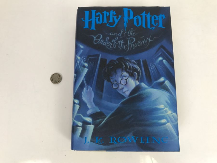 First American Edition Hardcover Book 'Harry Potter And The Order Of The Phoenix' By J. K. Rowling [Photo 1]