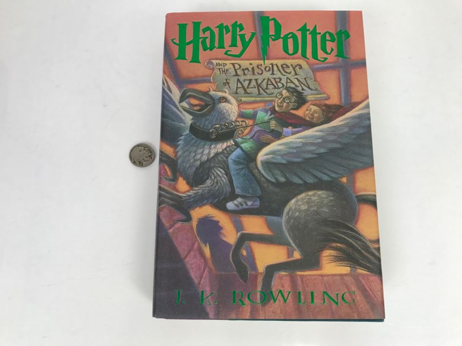 First American Edition Hardcover Books Box Set Harry Potter The First Four Thrilling Adventures At Hogwarts: Harry Potter And The Sorcerer's Stone, And The Chamber Of Secrets, And The Prisoner Of Azkaban, And The Goblet Of Fire [Photo 22]