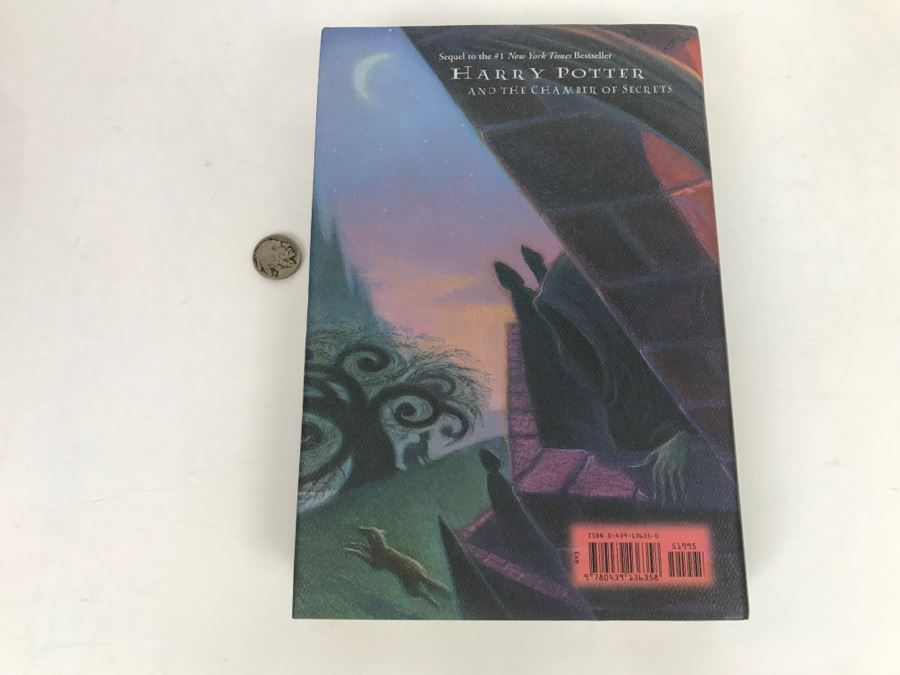 First American Edition Hardcover Books Box Set Harry Potter The First Four Thrilling Adventures At Hogwarts: Harry Potter And The Sorcerer's Stone, And The Chamber Of Secrets, And The Prisoner Of Azkaban, And The Goblet Of Fire [Photo 24]