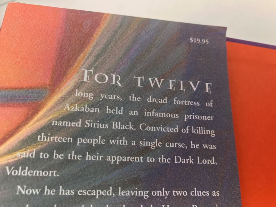 First American Edition Hardcover Books Box Set Harry Potter The First Four Thrilling Adventures At Hogwarts: Harry Potter And The Sorcerer's Stone, And The Chamber Of Secrets, And The Prisoner Of Azkaban, And The Goblet Of Fire [Photo 25]