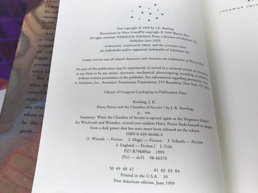 First American Edition Hardcover Books Box Set Harry Potter The First Four Thrilling Adventures At Hogwarts: Harry Potter And The Sorcerer's Stone, And The Chamber Of Secrets, And The Prisoner Of Azkaban, And The Goblet Of Fire [Photo 20]