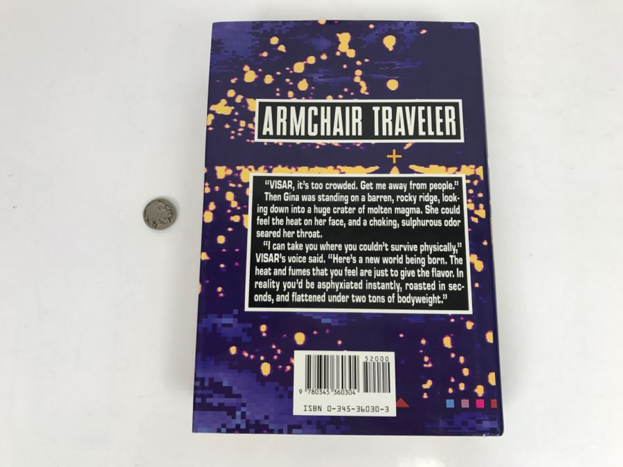 Signed First Edition Hardcover Book 'Entoverse A Giants Novel' By James P. Hogan [Photo 4]