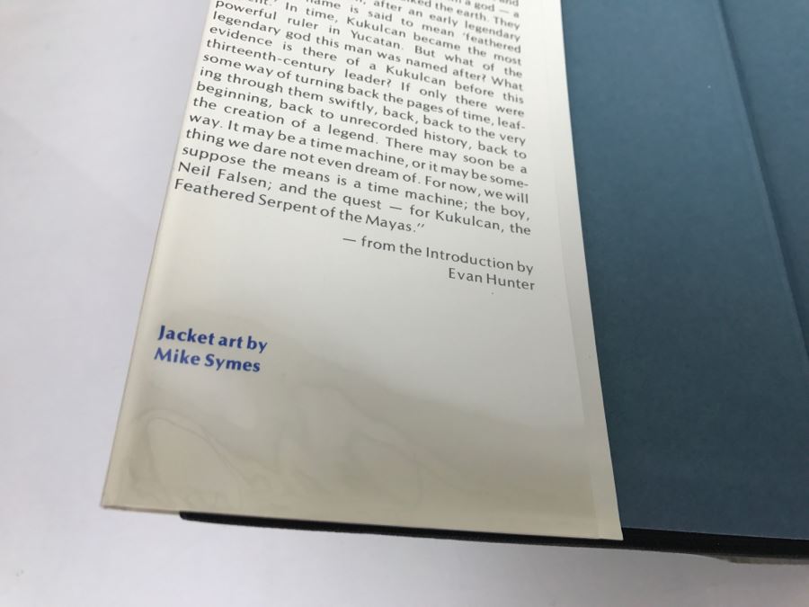 First Printing 1979 Hardcover Book 'Find The Feathered Serpent' By Evan Hunter [Photo 5]