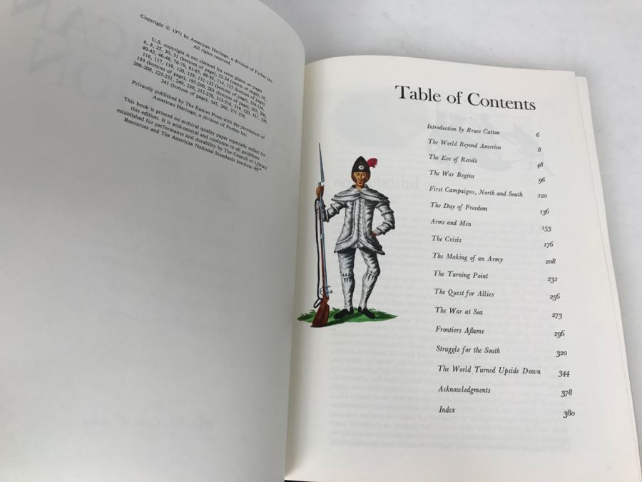 Easton Press Hardcover Book 'The American Heritage History Of The American Revolution' Collector's Edition [Photo 6]