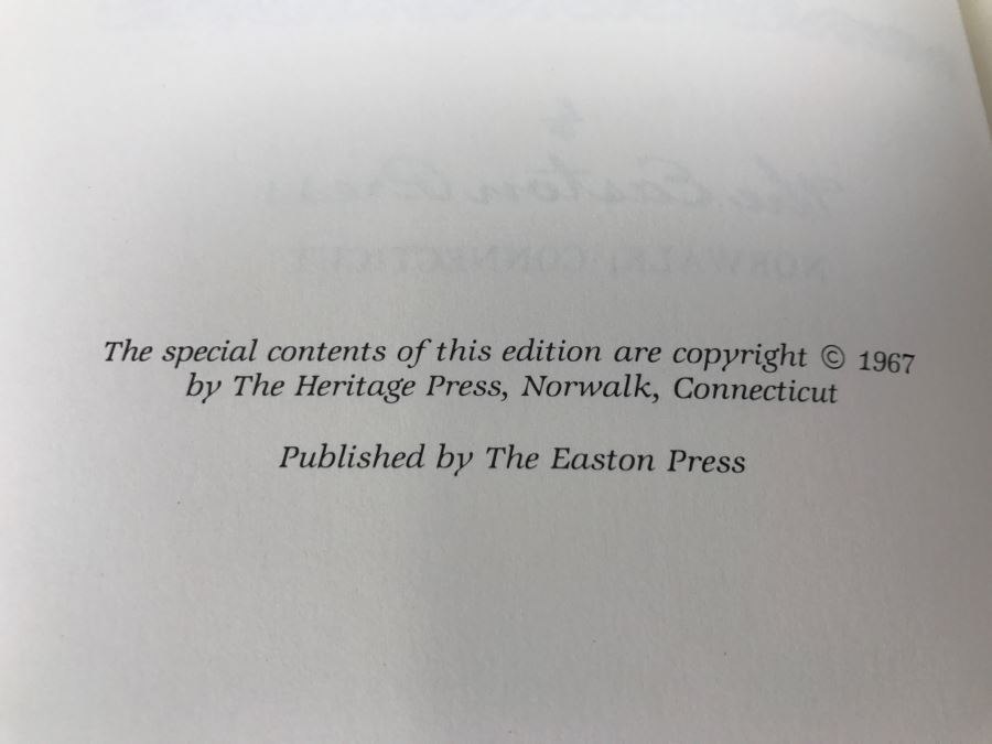 Easton Press Hardcover Book 'The Invisible Man' By H. G. Wells [Photo 8]