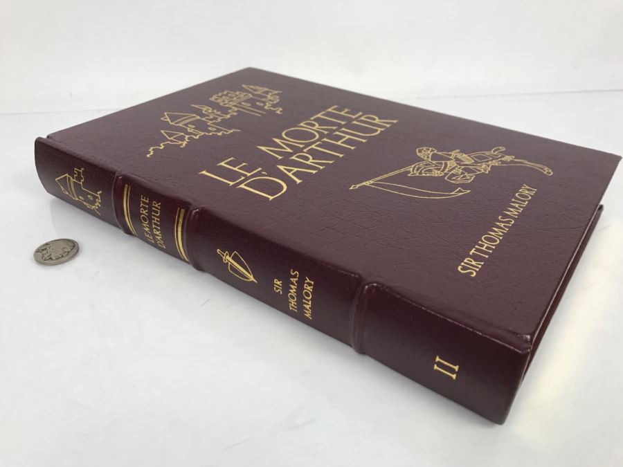 Easton Press Hardcover Book 'Le Morte D'Arthur' By Sir Thomas Malory [Photo 1]