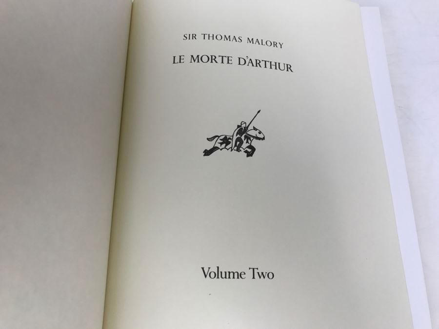 Easton Press Hardcover Book 'Le Morte D'Arthur' By Sir Thomas Malory [Photo 5]