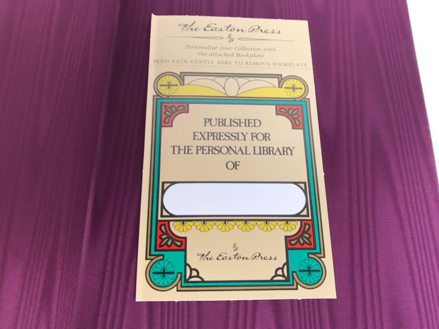 Easton Press Hardcover Book 'Le Morte D'Arthur' By Sir Thomas Malory [Photo 4]