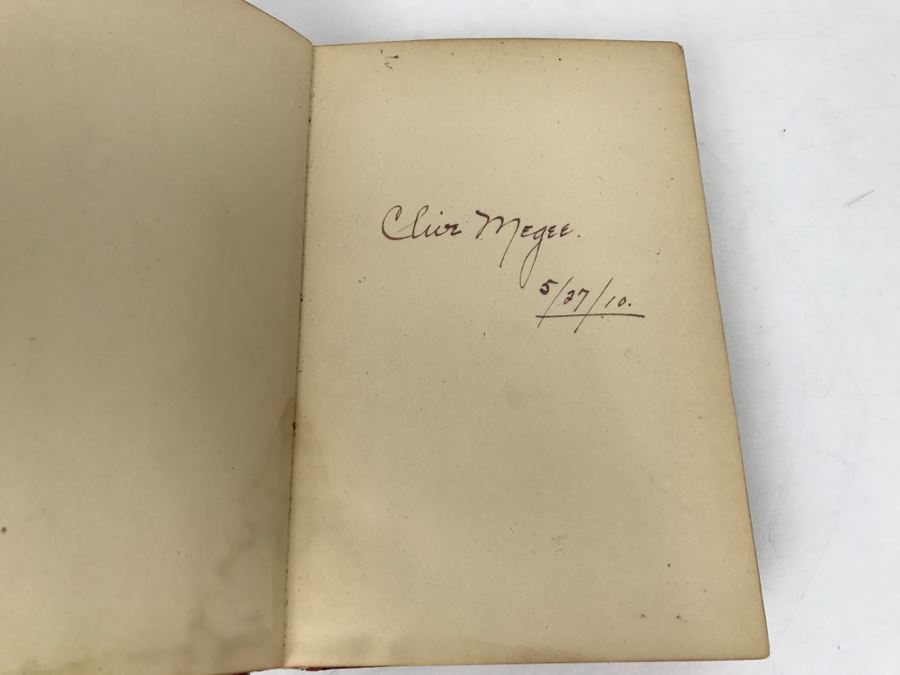 Pair Of Antique Books 'Les Miserables' A Novel By Victor Hugo Volumes I And II (See Photos For Condition Of Bindings) [Photo 6]
