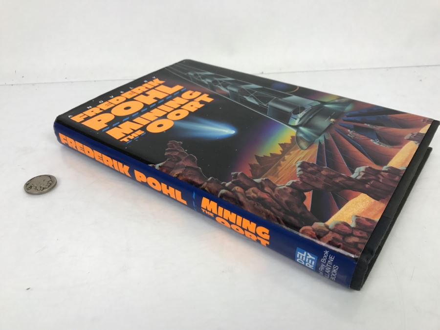 Signed First Edition Hardcover Book 'Mining The Oort' By Frederik Pohl [Photo 3]