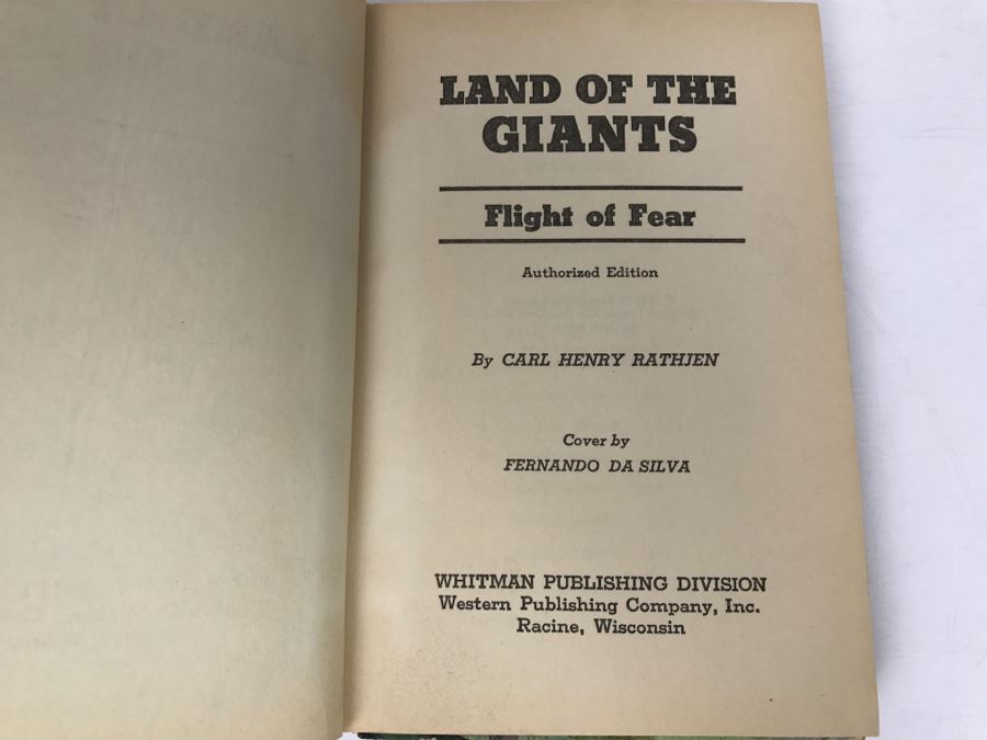 Hardcover Book 'Land Of The Giants: Flight Of Fear' By Carl Henry Rathjen [Photo 4]