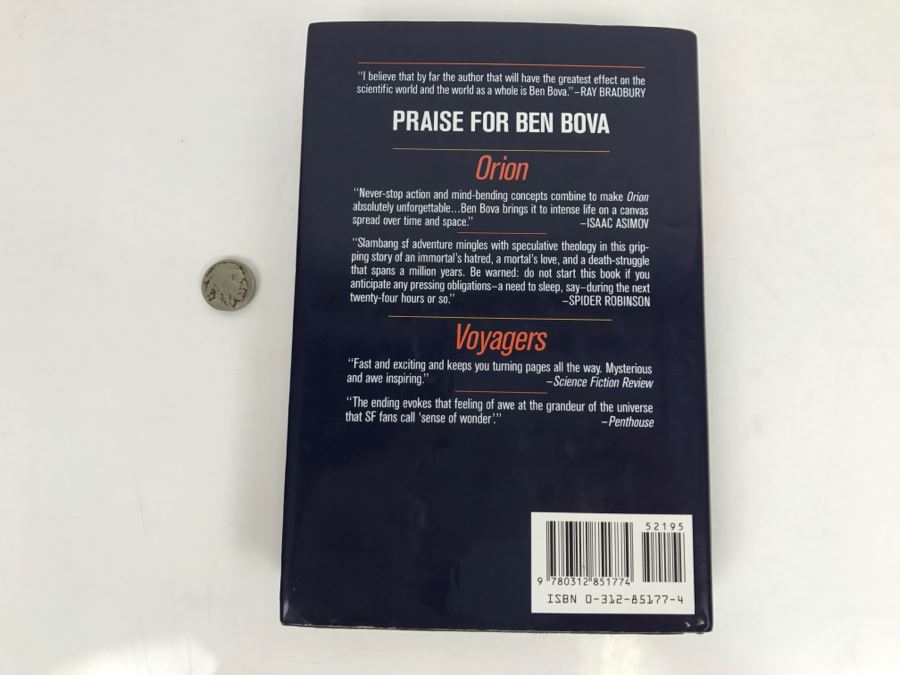 Signed First Edition Hardcover Book 'To Save The Sun' By Ben Bova (Signed) And A. J. Austin [Photo 4]