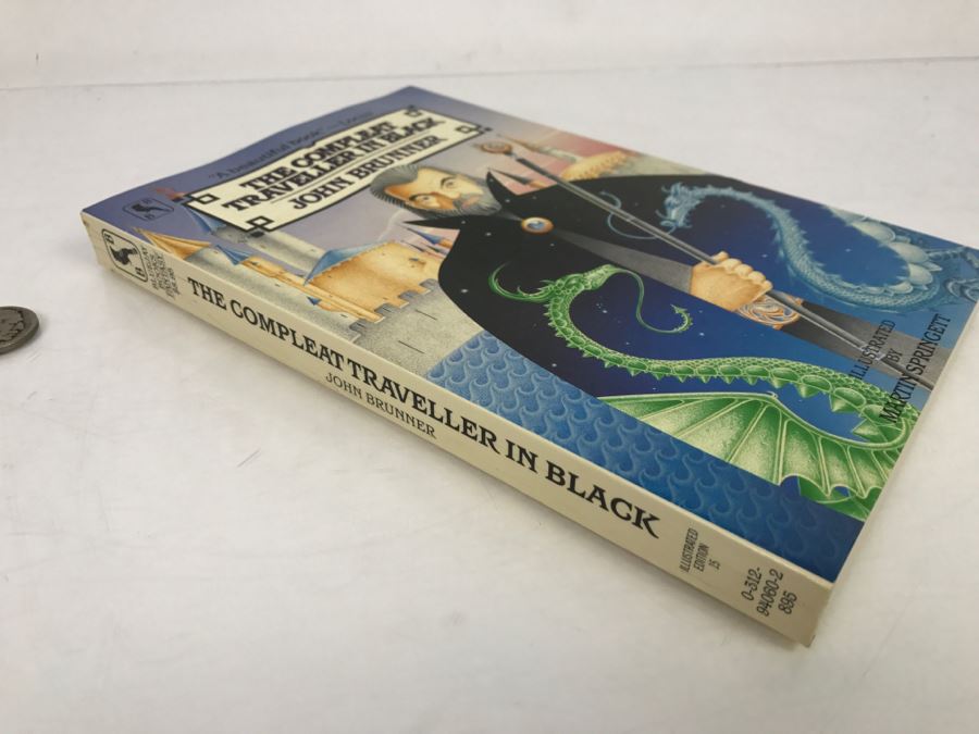Signed Book 'The Compleat Traveller In Black' By John Brunner [Photo 3]