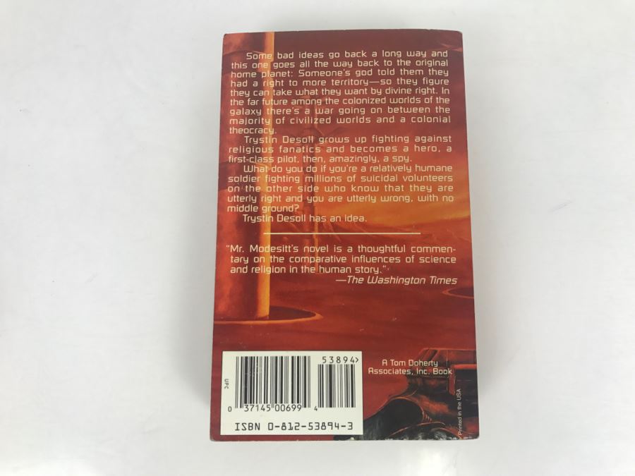 Signed Set Of (3) Paperback Books By L. E. Modesitt, Jr. [Photo 14]